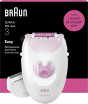 Braun Silk-epil 3 SE3-031 Epilator White/Pink