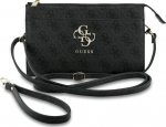 Guess 4G Metal Logo Mobile Phone Clutch Black