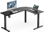 Desk SENSE7 Corner Rong black