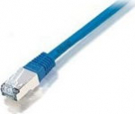 Equip Patchkabel Cat5e SF/UTP 2xRJ45 0.25m blue PVC Polybeutel