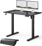 Desk SENSE7 NOJO LIGHT Black 100 cm x 60 cm