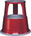WEDO Metal stool rot RAL 3000