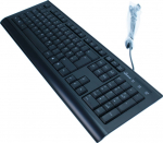 MediaRange Keyboard Standard keyboard black USB 2.0