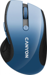 CANYON mouse MW-01 BlueLED Wireless Blue Grey
