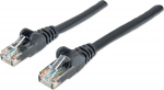 INTELLINET Patchkabel RJ45 U/UTP Cat6 1.50m schwa