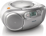Philips AZ127 - portable CD-soitin, hopea