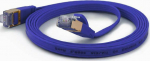 Wantec wantecWire Patchkabel CAT6A extra flach FTP blue 1.0m