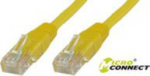MicroConnect U/UTP CAT5e 10M Yellow PVC, Unshielded Network Cable