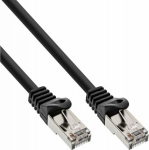 InLine 25pcs. pack Bulk-Pack InLine&reg; Patch cable, SF/UTP, Cat.5e, black, 5m