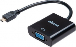 Akasa Micro HDMI zu VGA Converter Adapter
