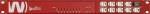 Rackmount.IT RM-WG-T7 - Mounting kit for network devices - Rack mountable - WatchGuard Red - 1U - 48.3 cm (19")