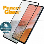 Kaitseklaas Samsung Galaxy A72, &uuml;mbrises&otilde;bralik, musta &auml;&auml;rega, PanzerGlass