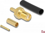 Delock Antenna connection - SMA (M) to squeeze