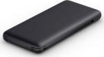 BELKIN POWER BANK 10K INC USB-C, AND LIGHTNING CABLES BLACK
