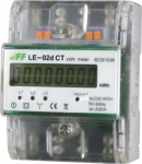 F&F Three-phase electricity meter LCD kl.1 LE-02D CT