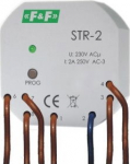 F&F One-button roller shutter controller 1.5A AC-3 230V 0-10min STR-2
