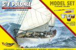 Mirage Model plastic Polish Bermuda Ketch-type yacht 1/50