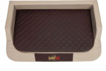 Hobbydog Den Medico Standard - Beige with a brown mattress XXL