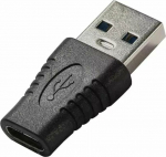 PremiumCord PremiumCord USB reduction USB 3.0 A - USB-C (M/F), čern&aacute;