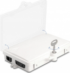 Delock Fiber Distribution Box - IP65, lockable