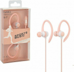 Vega headphones WIRED EARBUDS SPORT GO R&Oacute;ŻOWE BOX UNIVERSAL 3.5 CALA PINK
