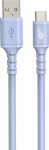 TB Kabel USB-USB C 1m silicone purple