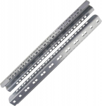 Lanview 9U INSTALLATION RAIL, GALVANIZED, 1SET=2PCS