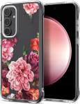 Kaitse&uuml;mbris Cyrill Cecile, Samsung Galaxy S23 FE, roosa lilleline, Spigen