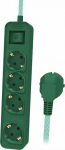 Philips Przedłużacz, 4 jack, 1.5m, zielony (CHP2147G/60)