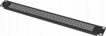 Lanberg LANBERG Closet Plug 19inch 1U Perforated Black