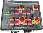 CNC PV Combiner Box, DC 8in-8out, IP66