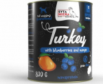 SYTA MICHA Turkey with berries and mango - wet dog food - 800g