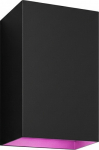Philips White & Col. Amb. Resonate Wall lamp black 1200lm&bull; 2er