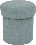 Atmosphera KITA round storage pouffe, &Oslash; 37 cm