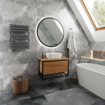 Bathroom radiator Sourcing TOWEL DRYER ELE WARP T BOLD 500/655 GREY
