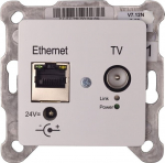 ALLNET Point-to-point Coax 8 Port Master Chassis/Verst&auml;rker EOC 100 zbh. G.hn - Modem - WLAN