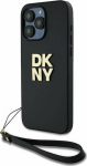 DKNY DKNY Wrist Strap Stock Logo - Case iPhone 15 Pro Max (czarny)