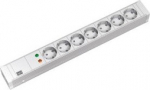 Bachmann power strip (Rack - mountable) - Wechselstrom 230 V - output terminals: 7 (CEE 7/4)