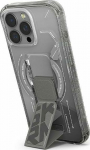 Skinarma Helio case iPhone 16 Pro Max 6.9'' Magnetic Charging + Grip Stand titanium