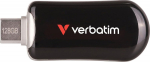 USB-Stick 128GB Verbatim 3.2 Typ C Plectra Flash Drive black