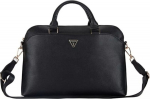 Guess PU Grained Triangle Logo Computer Bag for 15"