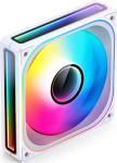 Jonsbo ZB-120 L&uuml;fter, Reverse Blade, PWM, ARGB - 120mm, wei&szlig;