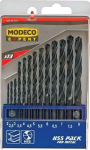 Modeco drill bit for metal HSS walcowe 2 7 4.5 4 5.5 5 3 2.5 3.5 6 6.5 7.5 8mm zestaw (MN-60-933)