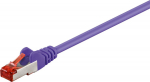 Wentronic Goobay CAT 6 S/FTP CU 0.5m Violet