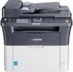 Kyo Kyocera FS -1325MFP, Laser, mono print, 1800 x 600 DPI, Monocopy, A4, Schwarz, Wei&szlig;