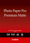 Canon PM-101 Pro Premium Matte A 3, 20 Sheet, 210 g