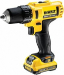 Cordless drill/driver Li-Ion 12V 2X 2.0Ah DeWALT DCD710D2