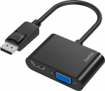 Hama Videoadapter - DisplayPort Stecker zu HD-15 (VGA)