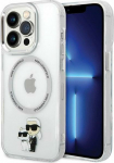 Karl Lagerfeld IML Karl and Choupette MagSafe Case for iPhone 13 Pro / transparent