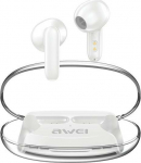 Awei Headphones Bluetooth 5.3 T85 ENC TWS White